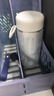 私家良品水杯女生茶水分離冷泡茶杯耐高溫帶刻度學生透明冷萃水杯子男夏季 曬單實拍圖