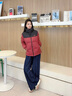 鴨鴨（YAYA）短款羽絨服男2025秋冬季新款時(shí)尚休閑防寒防風(fēng)休閑面包服青年外套 青光黑色 XL (180) 曬單實(shí)拍圖