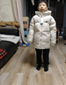 NEW BALANCE男女童冬季鵝絨三防抗菌舒適保暖羽絨服 曬單實(shí)拍圖