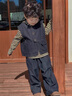 G.DUCKKIDS小黃鴨童裝男童套裝春秋2025新款兒童秋裝男孩衣服衛衣褲子三件套 三件套 110 建議4~5歲【100-110cm】cm 曬單實(shí)拍圖