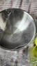 打蛋器專用打蛋碗不銹鋼打蛋碗沙拉碗打蛋器必備打蛋碗不銹鋼廚房烘焙必備 17.5cm帶刻度【700毫升】 曬單實拍圖