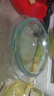 品喻（PINYU）玻璃雙耳透明玻璃碗帶蓋微波爐碗耐熱湯碗面碗沙拉碗泡面蒸蛋羹碗 曬單實(shí)拍圖