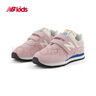 NEW BALANCE4-7歲中童春季經(jīng)典復古拼接休閑鞋574V 曬單實(shí)拍圖