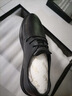 金利來(lái)（Goldlion）男鞋商務(wù)休閑鞋沖孔透氣涼鞋舒適耐磨皮鞋G508320203AAD黑色41 曬單實(shí)拍圖