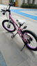 優(yōu)貝（RoyalBaby）兒童自行車5-9歲男女學(xué)生通勤鎂合金單車月亮系列 宇航員18寸粉色 曬單實拍圖