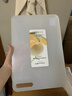 茶花家用砧板菜板廚房案板面板嬰兒輔食水果塑料切板專(zhuān)用食品級旗艦店 大號【39.7*27.3*0.7】雙面可用 曬單實(shí)拍圖