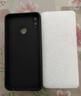 榮耀（HONOR）榮耀8X手機殼honor8xmax液態(tài)硅膠X8max防摔保護套JSN一AL00純色殼 石墨黑 榮耀8X 曬單實(shí)拍圖