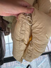 JNBY【商場(chǎng)同款】24冬新品羽絨服寬松立領(lǐng)5OAC12630 748/淺豆黃 M 曬單實(shí)拍圖