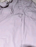 嫚熙（EMXEE）【新品】秋冬哺乳衣外出純棉孕婦自帶胸墊睡衣月子服產(chǎn)后家居服 【可拆卸杯墊】柔紫色 XL 曬單實(shí)拍圖