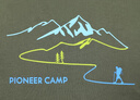 拓路者（Pioneer Camp）休閑百搭T恤男戶外日常男士圓領套頭上衣簡約通勤穿搭 軍綠 L 曬單實拍圖