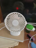 公牛USB桌面風扇 【電芯3C認證】迷你輕音小電扇2000mAh 學(xué)生宿舍辦公室臺式桌面扇臺夾扇-充電款 曬單實拍圖
