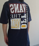 VANS范斯男裝LOGO SS TEE TPT跑步健身訓練短袖T恤 XS 曬單實(shí)拍圖