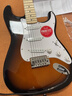 FENDER芬德Squier Sonic音速系列Stratocaster電吉他芬達(dá) 0373152503 雙色日落漸變 曬單實(shí)拍圖