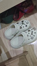 卡駱馳（crocs）經(jīng)典泡芙Clog男女一腳蹬懶人沙灘鞋 CR207521-2Y2 35 曬單實拍圖