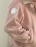 加拿大鵝（Canada Goose）【新品】Chilliwack女士白標(biāo)羊毛抓絨外套飛行員夾克 7102WW 9392 復(fù)古薔薇 M 曬單實(shí)拍圖