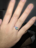 DR現貨光芒求婚鉆戒鉑金戒指BELIEVE結婚戒指女禮物紀念日節日禮物 23分I色VS2*鉑金 曬單實(shí)拍圖