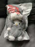 Hello Kitty毛茸長(cháng)耳兔hellokitty包包掛件書(shū)包小掛飾品公仔毛絨玩偶kitty貓 邦尼兔kitty掛件 曬單實(shí)拍圖