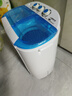 大黃鴨電器洗衣機半自動(dòng)雙桶雙缸家用小型迷你租房宿舍波輪脫水甩干雙杠省電老式強動(dòng)力易操作以舊換新 洗脫兩用丨抑菌除螨丨健康快洗丨節水省電 曬單實(shí)拍圖