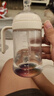 bebebus學(xué)飲杯嬰兒重力球吸管水杯1-3歲寶寶tritan牛奶杯非直飲奶瓶270ml 曬單實(shí)拍圖
