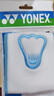 YONEX尤尼克斯護(hù)腕運(yùn)動健身擦汗腕巾羽毛球籃排網(wǎng)球護(hù)具AC053藍(lán)色2只裝 曬單實(shí)拍圖