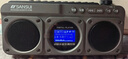 山水（SANSUI） 收音機(jī)老人便攜式可充電插卡音箱戶外迷你小音響無線藍(lán)牙音箱隨身聽音樂播放器廣播唱戲機(jī)評(píng)書機(jī) M32星艦灰【旗艦版+歌曲同步】 曬單實(shí)拍圖