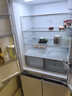 上菱439升60cm深 超薄零嵌入式四開(kāi)門(mén)冰箱75cm寬 家用一級能效大容量底部散熱國家補貼BQE439PWFL 曬單實(shí)拍圖