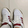 adidas ENTRAP美式校園風(fēng)運動(dòng)板鞋男女少年感復古籃球鞋阿迪達斯 白色/粉色   39 曬單實(shí)拍圖