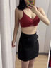 貓人本命年紅色內衣女小胸聚攏結婚新娘內褲襪子套裝性感無(wú)痕文胸禮盒888甜蜜圓心 【內衣*1+禮盒】L 【適合115-125斤】 曬單實(shí)拍圖