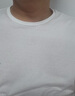 阿瑪尼（Armani）短袖t恤衫棉質(zhì)圓領(lǐng)純色打底衫鷹頭圓領(lǐng)內衣修身情侶2件套男裝 黑白兩件套1112674R72207620 M (92) 推薦體重130-150斤 曬單實(shí)拍圖