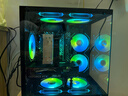 子意棱鏡4代pro機箱風(fēng)扇12cm黑色正葉ARGB神光同步降噪風(fēng)扇8片防震腳墊 ZY-645 曬單實(shí)拍圖