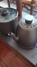 凱弋奇純鈦全自動(dòng)上水壺燒水壺電熱水壺家用茶具套裝抽水式電磁爐一體泡茶器嵌入式電茶爐鈦合金 1L 純鈦37x20雙上水（三合一款） 曬單實(shí)拍圖
