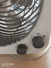 美的（Midea）電風(fēng)扇 家用臺(tái)式桌面小風(fēng)扇鴻運(yùn)扇宿舍臥室節(jié)能電扇臺(tái)扇轉(zhuǎn)頁(yè)扇輕音低噪五葉風(fēng)扇 KYT25-22MW 曬單實(shí)拍圖