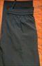 駱駝（CAMEL）防曬傘兵休閑長(cháng)褲女寬松顯瘦直筒運動(dòng)褲 Y25BA4L0032 幻影黑 M 曬單實(shí)拍圖
