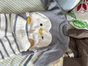 巴厘小豬（BALIPIG）兒童家居服男女童秋冬季加絨加厚內(nèi)衣蝴蝶絨嬰兒衣服寶寶睡衣套裝 中灰 73 cm 曬單實(shí)拍圖