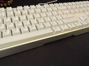 CHERRY櫻桃 MX3.0S機械鍵盤(pán) 電競游戲鍵盤(pán) 辦公電腦鍵盤(pán) 有線(xiàn)全尺寸 鋁合金外殼 無(wú)鋼結構 白色櫻花軸 曬單實(shí)拍圖