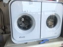 統(tǒng)帥（Leader）海爾智家內衣洗衣機洗烘一體 2KG 雙筒雙屏 可搭成懶人三筒 XQGL20-ZHBD671WU1雙桶 國家補貼 許愿 曬單實拍圖