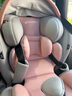 Heekin德國 兒童安全座椅汽車用0-4-12歲嬰兒寶寶360度旋轉(zhuǎn)ISOFIX硬接口 尊享粉(遮陽棚+上拉帶+側(cè)保護(hù)) 曬單實(shí)拍圖
