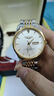 LONGAINA瑞士全自動(dòng)機械表夜光防水運動(dòng)男表25新款經(jīng)典手表禮物專(zhuān)用 《升級版》間金金面雙歷鋼帶-進(jìn)口機芯 曬單實(shí)拍圖