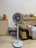 美的（Midea）【暴風(fēng)循環(huán)】空氣循環(huán)扇大風(fēng)量搖頭電風(fēng)扇家用臺式落地扇輕音臥室節能小風(fēng)扇柔風(fēng)輕羽扇 FGA24TQ 曬單實(shí)拍圖