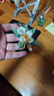 She's梵高玫瑰疊花刺繡發(fā)繩高檔橡皮筋頭繩輕奢發(fā)圈生日禮物 曬單實(shí)拍圖