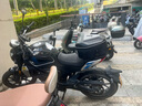 洛克兄弟（ROCKBROS）摩托車頭盔包騎行背包機車雙肩騎士全盔收納硬殼摩旅包男 碳紋黑色(20-35L可擴容 帶防雨罩 曬單實拍圖