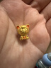 周大生x旺仔牛奶糖聯(lián)名黃金琺瑯轉(zhuǎn)運(yùn)珠桃花足金手鏈七夕禮物送女友 旺氣小熊轉(zhuǎn)運(yùn)珠-0.75g-【不配繩,介意慎拍】 【單轉(zhuǎn)運(yùn)珠-無贈品,介意慎拍】 曬單實(shí)拍圖
