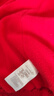戴維貝拉（DAVE＆BELLA）兒童白鴨絨羽絨服女童加絨外套新年防水小童冬裝女寶寶外衣 棗紅【現貨】 110cm 【充絨量99.5g】 曬單實(shí)拍圖