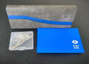 依視路（ESSILOR） 全視線變色鏡片灰變定制片T8系列1.60折射率第八代光學(xué)定制眼鏡 鈦+金屬-全框-4016BK-黑色 依視路鉆晶膜潔現(xiàn)片 曬單實拍圖
