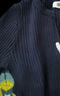森馬（Semir）毛衣女冬季短款半開(kāi)襟刺繡修身套頭衫女生風(fēng)顯瘦上衣107724107001 曬單實(shí)拍圖