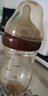 世喜新生兒防脹氣奶瓶0-1個(gè)月玻璃嬰兒仿母乳奶嘴160ml奶嘴孔隨機(jī)發(fā) 曬單實(shí)拍圖