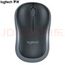 羅技（Logitech）M185鼠標(biāo) 無線鼠標(biāo) 辦公鼠標(biāo) 對稱鼠標(biāo) 黑色灰邊 帶無線2.4G接收器 曬單實(shí)拍圖