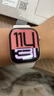 Apple/蘋(píng)果 Watch Series 10 智能手表GPS款42毫米玫瑰金色鋁金屬表殼淡桃粉色運動(dòng)型表帶M/L MX1V3CH/B 曬單實(shí)拍圖