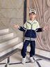 WVD小學生校服套裝沖鋒衣三件套春秋裝兒童冬季班服幼兒園園服學院風 秋冬沖鋒外套+內(nèi)膽+加絨褲子3件 110 CM 曬單實拍圖