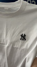 MLB短袖T恤男女百搭休閑經(jīng)典純色圓領(lǐng)25新款3ATSB0153-50WHS-M 曬單實(shí)拍圖